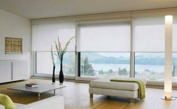 Modern building roller blinds