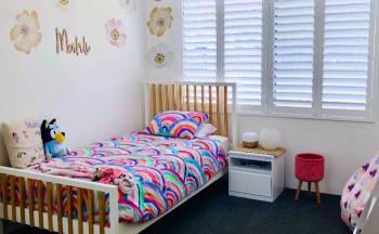 Kids room shutters